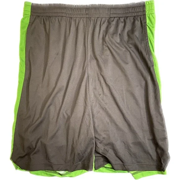 Tek Gear Men Size XL Blue / Green Dry Tek Shorts MT21A146RS New - Picture 3 of 3